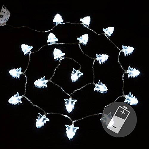 Nipach GmbH 20er LED Lichterkette weiß Baum Weihnachtsbaumkette Weihnachten Deko Batterie Nipach GmbH 20er LED Lichterkette weiß Baum Weihnachtsbaumkette Weihnachten Deko Batterie von Nipach GmbH