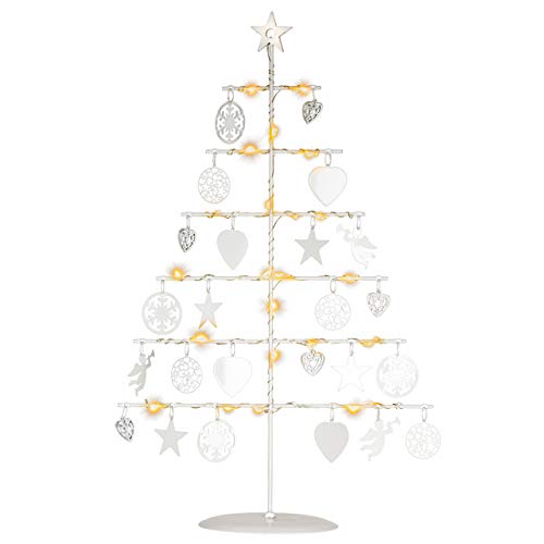 Nipach GmbH 25 LED Dekobaum Metall Baum mit Anhängern Lichterbaum weiß 42 cm hoch Batterie IP20 Weihnachtsbeleuchtung Weihnachtsdeko Lichterdeko Xmas Nipach GmbH 25 LED Dekobaum Metall Baum mit Anhängern Lichterbaum weiß 42 cm hoch Batterie IP20 Weihnachtsbeleuchtung Weihnachtsdeko Lichterdeko Xmas von Nipach GmbH