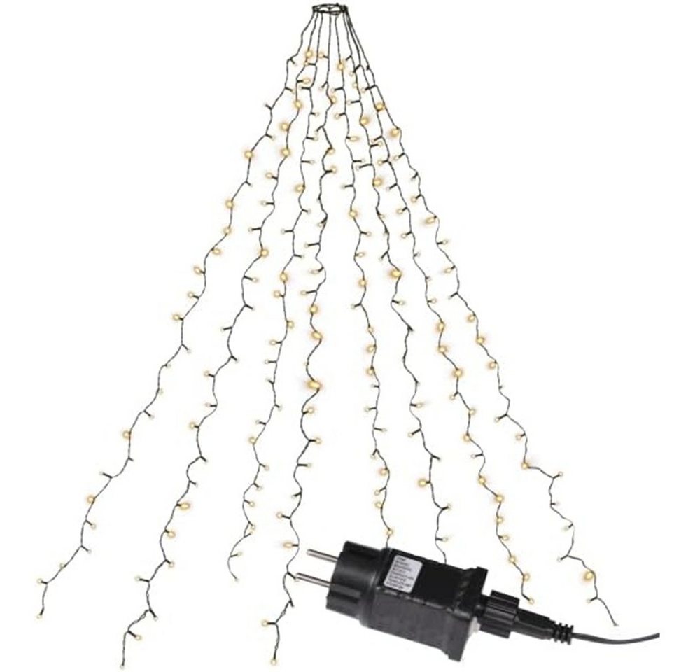 Nipach LED-Lichterkette XA11167 LED Baummantel Lichterkette 200er warmweiß 8 Stränge Funktione Nipach LED-Lichterkette XA11167 LED Baummantel Lichterkette 200er warmweiß 8 Stränge Funktione von Nipach