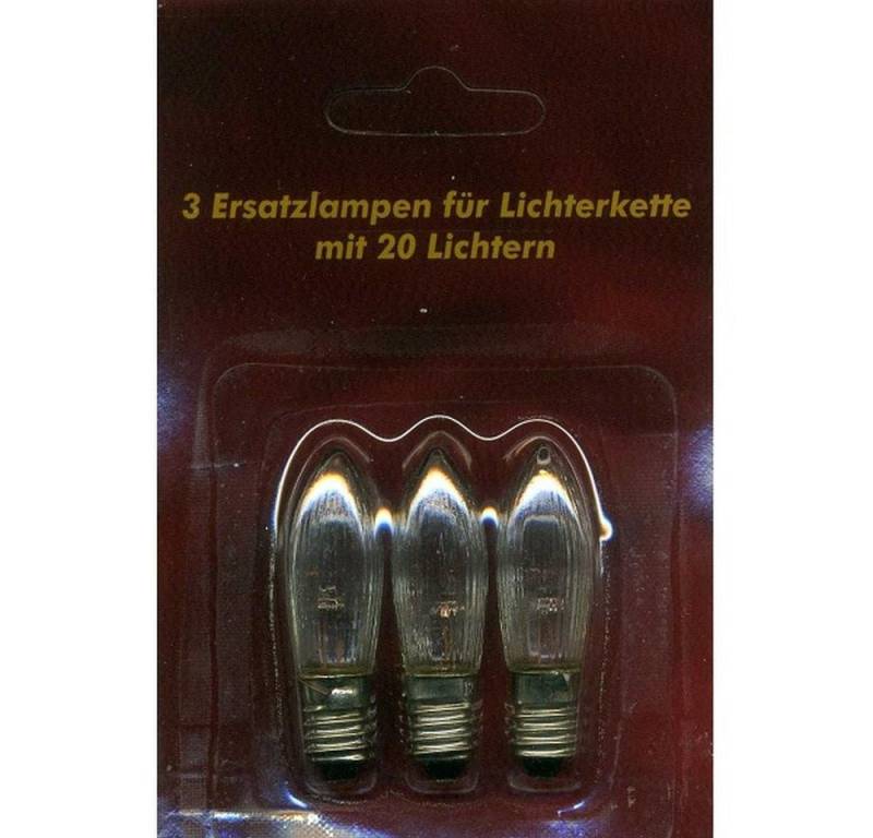Nipach Lichterkette XI11959 Ersatzlampen 3er 12V/2W E10 für 20er von Nipach