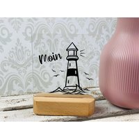 Aufkleber Maritim, Sommer Sticker, Plott Frühling, Leuchtturm "Moin" Aufkleber Maritim, Sommer Sticker, Plott Frühling, Leuchtturm "Moin" von Nipiane2