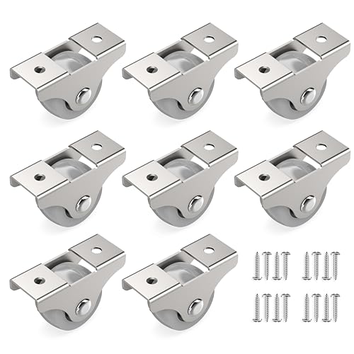 RAVN HAMAN 8er Set Möbelrollen 25 mm - Minirollen bis 10 kg pro Rad - Kleine Bockrollen für Innenmöbel - Kastenbockrollen mit geringem Rollwiderstand - Transportrollen RAVN HAMAN 8er Set Möbelrollen 25 mm - Minirollen bis 10 kg pro Rad - Kleine Bockrollen für Innenmöbel - Kastenbockrollen mit geringem Rollwiderstand - Transportrollen von RAVN HAMAN