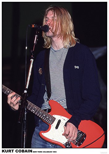 Nirvana Poster Kurt Cobain LIVE New York Coliseum 1993 von Nirvana