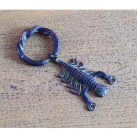Vintage Skorpion Türgriff Aus Messing von Nirvana8