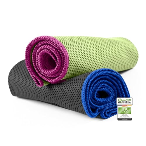 NirvanaShape Mikrofaser Kühltuch, kühlendes Handtuch - Kühlhandtuch ideal für Sport, Laufen, Yoga, Golf, Wandern - Ice Towel, Sommer Gadgets von NirvanaShape