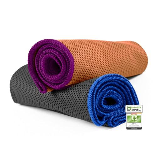 NirvanaShape Mikrofaser Kühltuch, kühlendes Handtuch - Kühlhandtuch ideal für Sport, Laufen, Yoga, Golf, Wandern - Ice Towel, Sommer Gadgets von NirvanaShape