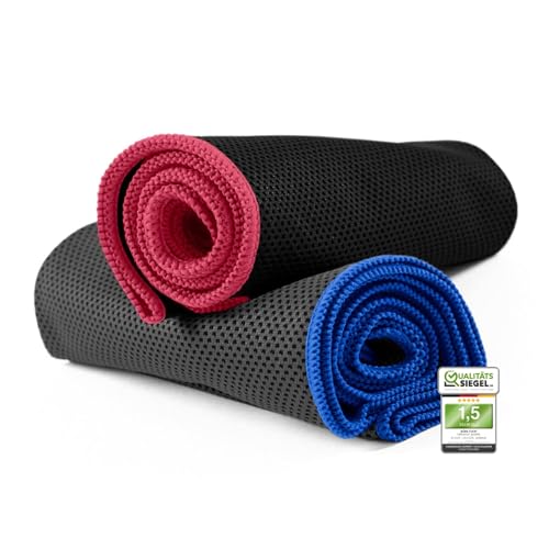 NirvanaShape Mikrofaser Kühltuch, kühlendes Handtuch - Kühlhandtuch ideal für Sport, Laufen, Yoga, Golf, Wandern - Ice Towel, Sommer Gadgets von NirvanaShape