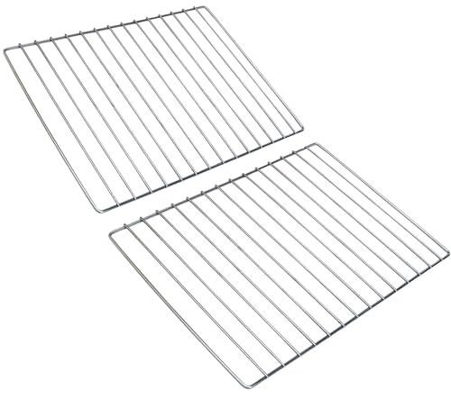 Nischenmarkt 2 Stück Edelstahl Grillrost, Edelstahlrost, Rost, Grillrost Verschiedene Größen (67 cm x 40 cm) von Nischenmarkt