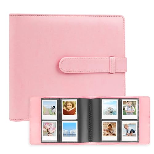 256 Pockets Photo Albums for Polaroid Go Instant Camera and Polaroid Go Flim, Photo Album Book for Polaroid Go Pictures (Pink) von Niselity
