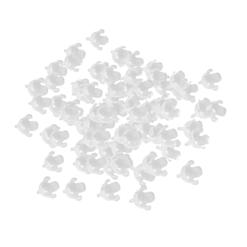 Nishiyuenyi Schokoladenkugel-Bouquet-Halter Schokoladenschachtel-Halter Früchte Schokoladenblumen-Stützgestell Transparent DIY Schokoladenbouquet, 100 Stück für Schokolade von Nishiyuenyi