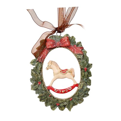 Nishiyuenyi Weihnachtsanhänger Christbaumanhänger Dekofigur Aus Massivem Harz Stabile Verarbeitung Und für Fenster Haustür Feier Kinderz, Style A Nishiyuenyi Weihnachtsanhänger Christbaumanhänger Dekofigur Aus Massivem Harz Stabile Verarbeitung Und für Fenster Haustür Feier Kinderz, Style A von Nishiyuenyi