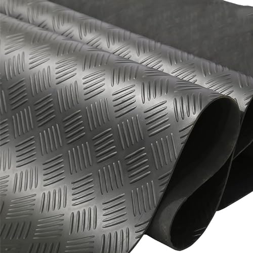 Nisorpa Gummimatten 500cm x 100cm Gummimatte Meterware 3mm Dicke Gummimatten Boden Bodenmatte Schutzmatte Gummiläufer Antirutschmatte Bodenschutzmatte Gummi Matte für Keller, Werkstatt, Garage von Nisorpa