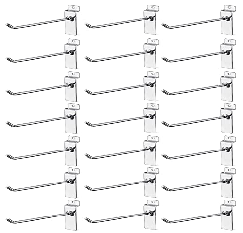 Nisorpa Slatwall Haken – 100 Stück, 20 cm, Metall-Wandaufhängung, Display-Haken für Zimmer, Garage, Einzelhandel Nisorpa Slatwall Haken – 100 Stück, 20 cm, Metall-Wandaufhängung, Display-Haken für Zimmer, Garage, Einzelhandel von Nisorpa