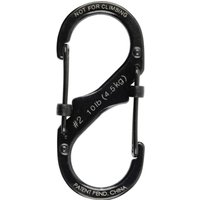 Nite Ize - NI-LSB2-01-R3 Karabiner SideLock S-Biner 2 50 mm x 22 mm x 8 mm 1 St. von Nite Ize