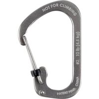 NITE Ize CSL2-11-R6 Karabiner SlideLock Gr. 2 8.9mm x 43.6mm x 2.5mm 1St. von Nite Ize