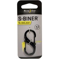 NITE Ize NI-LSB2-01-R3 Karabiner SideLock S-Biner 2 50mm x 22mm x 8mm 1St. von Nite Ize