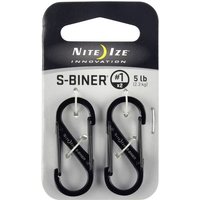 NITE Ize NI-SB1-2PK-01 Karabiner 400mm x 1.42mm 2St. von Nite Ize