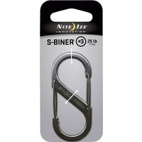 NITE Ize NI-SB3-03-11 Karabiner S-Biner Gr. 3 67mm x 29mm 1St. von Nite Ize