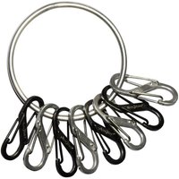 Schlüsselring NI-BRG-M1-R3 BigRing 8 S-Biner Schwarz, Silber 1 St. - Nite Ize Schlüsselring NI-BRG-M1-R3 BigRing 8 S-Biner Schwarz, Silber 1 St. - Nite Ize von Nite Ize