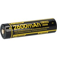 Nitecore - Li-Ion-Akku Typ 18650, NL1826R, 3,6V/2600mAh von Nitecore