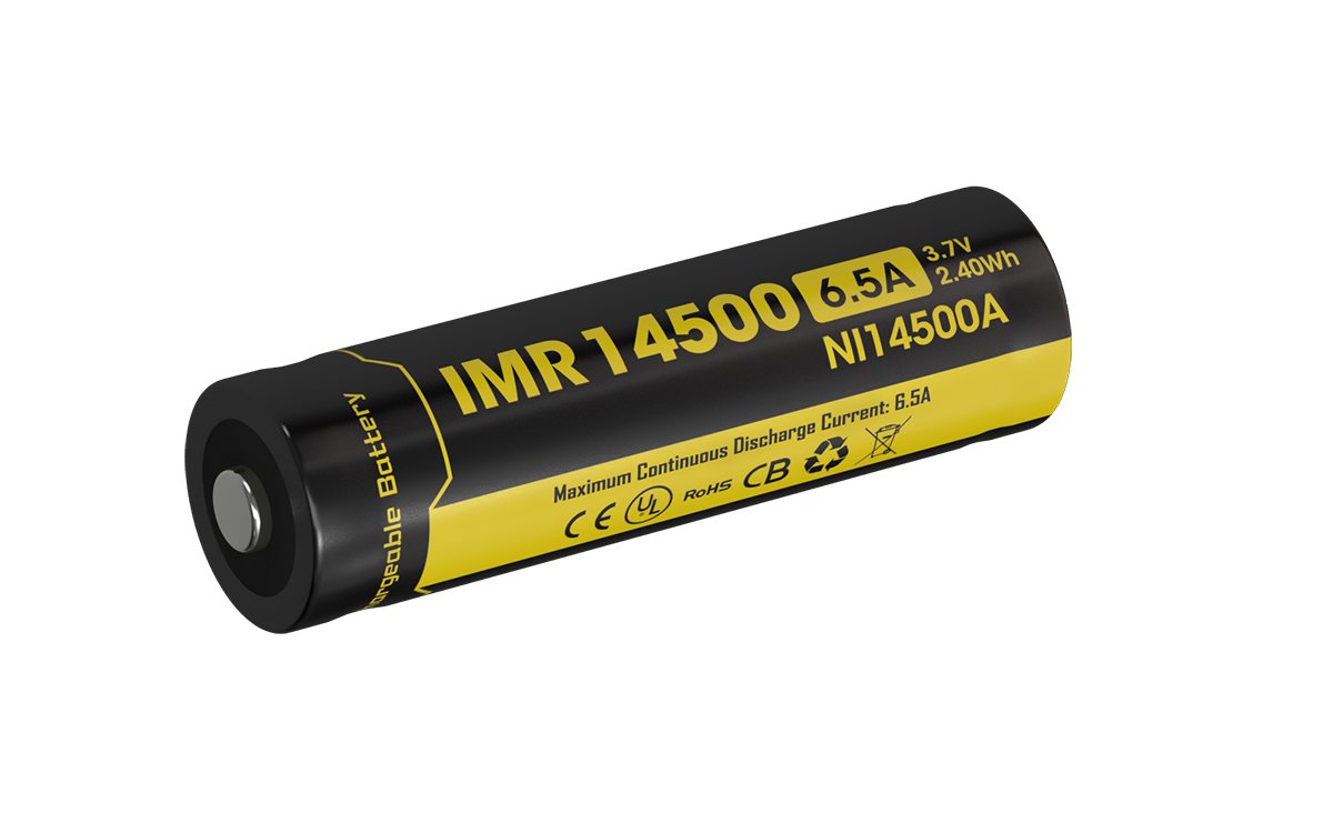 Nitecore Besteck-Set Nitecore Li-Ion Akku Typ 14500IMR - 650mAh von Nitecore
