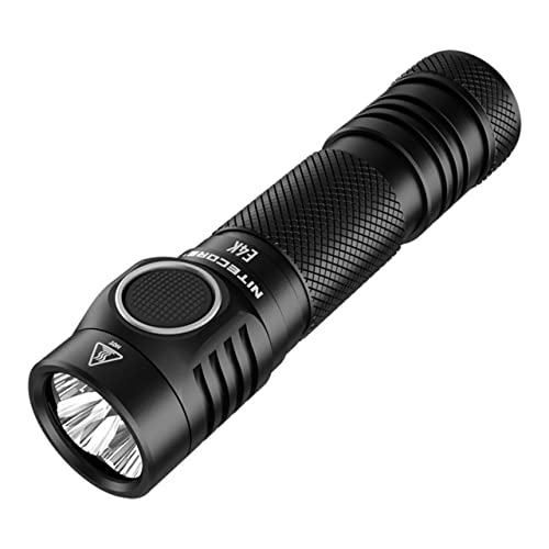 NITECORE E4K - 4400 Lumen, Akku über USB ladbar von Nitecore