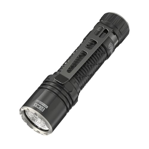 Nitecore Taschenlampe EDC35, extrem hell, 5000 Lumen, leistungsstarke EDC-Taschenlampe, 21700 Li-Ion Akku, USB-C, schwarz von Nitecore