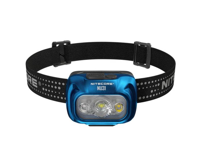 Nitecore LED Stirnlampe NU31 LED Stirnlampe 550 Lumen blau von Nitecore