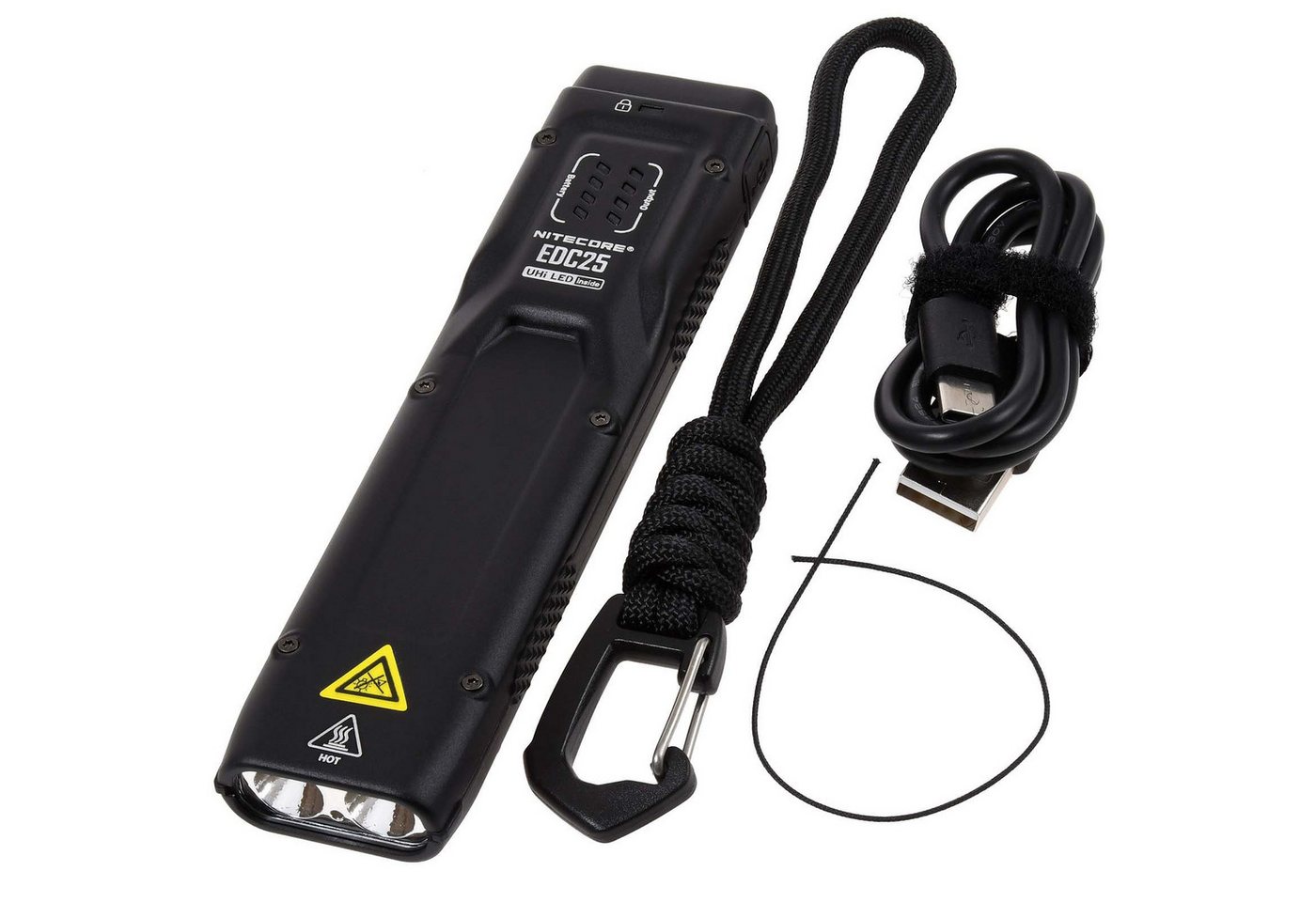 Nitecore LED Taschenlampe Nitecore EDC25 Taschenlampe 3000 Lumen USB-C von Nitecore