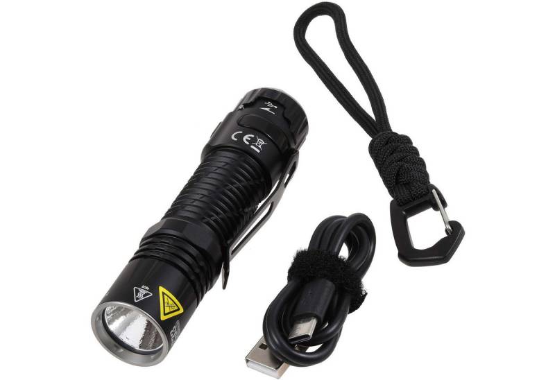 Nitecore LED Taschenlampe Nitecore EDC33 Taschenlampe 4000 Lumen USB-C schwarz von Nitecore