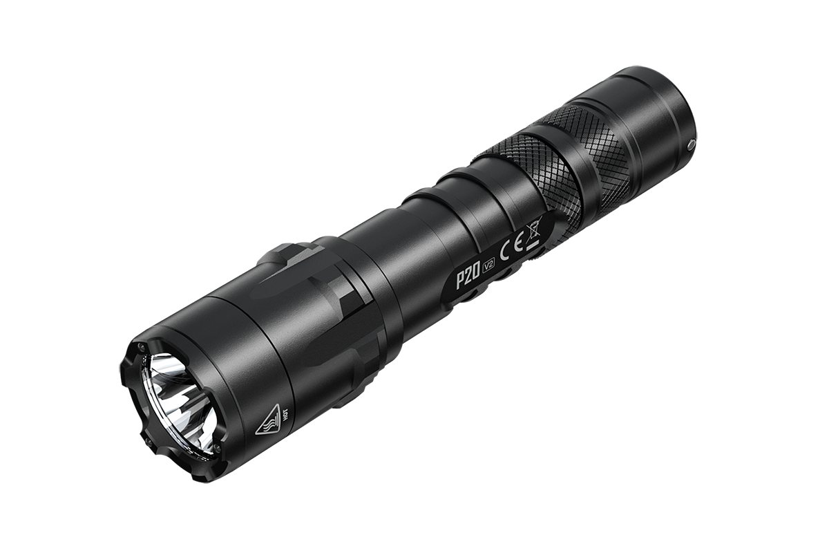 Nitecore LED Taschenlampe Nitecore P20 V2 LED-Taschenlampe, 1100 Lumen, taktische Taschenlampe von Nitecore