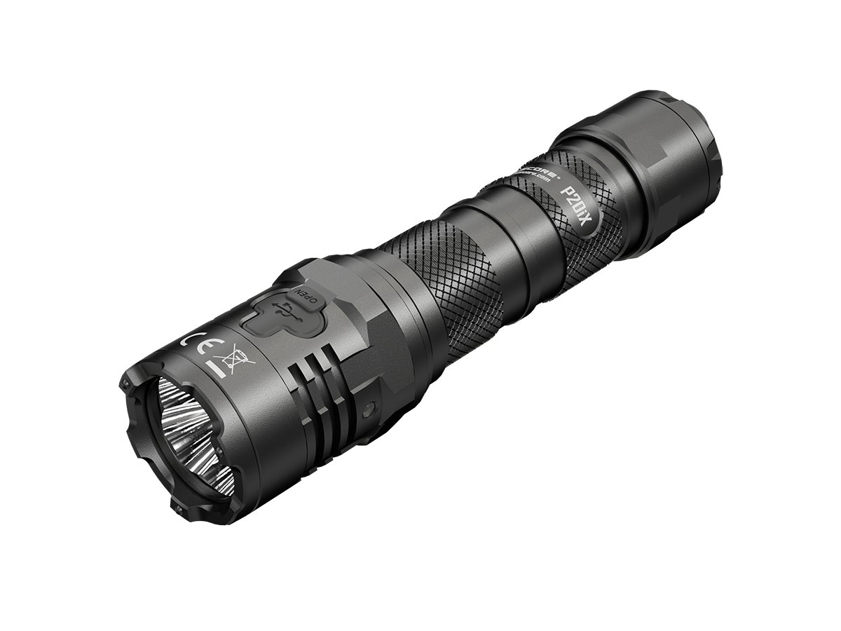 Nitecore LED Taschenlampe Unisex P20iX taktische Hochleistungstaschenlampe, schwarz (1-St) von Nitecore