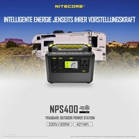 NPS400 Akku Power Sation 117000mAh unabhängige Stromversorgung - Nitecore von Nitecore