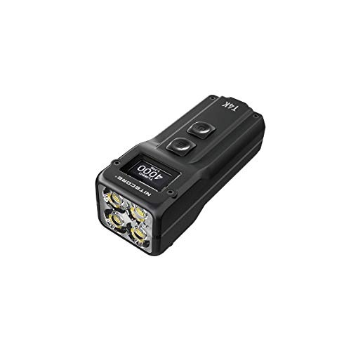 Nitecore T4K XP-L2 Taschenlampe, Typ C, wiederaufladbar, 4000 Lumen von Nitecore