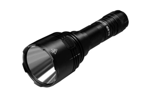 Nitecore Taschenlampe NEW P30 inkl. Akkubatterie, 1000 Lumen, 618 m Leuchtweite, Camping LED Lampe für Outdoor, schwarz, Nicht zutreffend von Nitecore