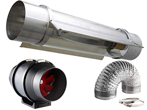 Cool Tube Set mit Lüfter und Aluschlauch Grow Light NDL/MH (Cool Tube Set) von Nito GmbH