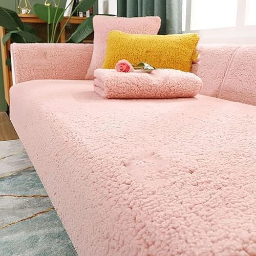 Nitoope Samt-Sofabezug 1 2 3 4-Sitzer Sofabezüge Sofabezug L-Form Ecksofa Sofa/Couch Wurfdecke, Samtsofa-Überwürfe Sofabezüge rutschfestes Sofawurf Sofa-Schutz von Nitoope