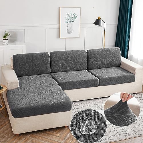 Sofabezug Ecksofa L Form Wasserdicht Stretch Sofa Überzug, Sofa Sitzkissenbezug, Sofa überzug, Sofabezug,Hochelastischer, Universal Couchbezug Für 1/2/3/4 Sitzer von Nitoope