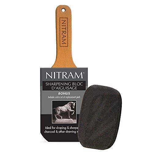 Nitram 700306 Schleifstein für Holzkohle von Nitram