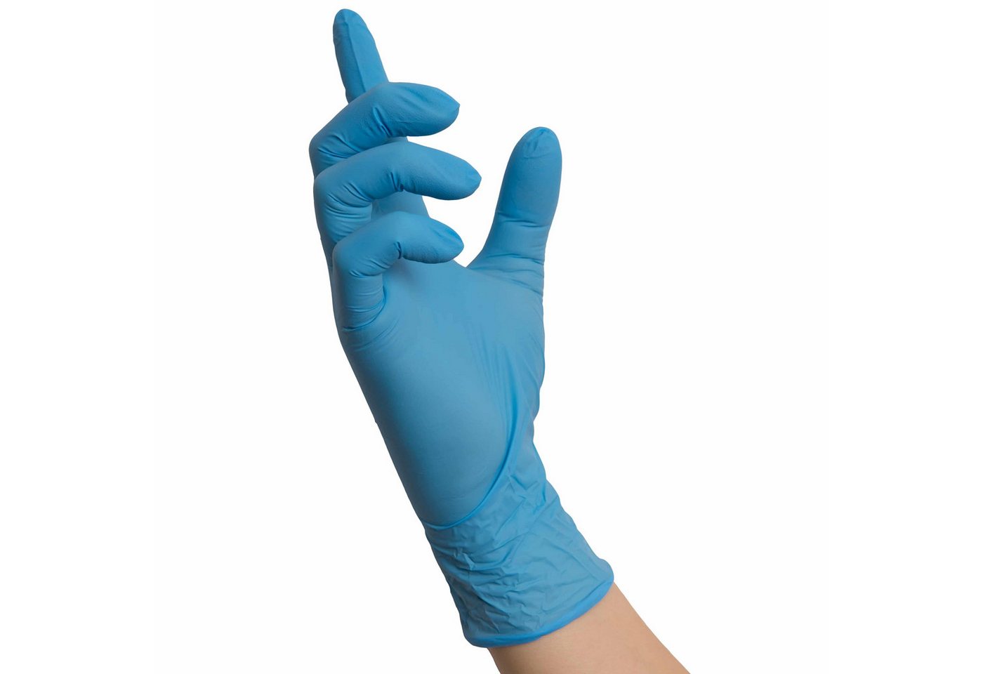 Nitras Medical Haushaltshobel Nitril Untersuchungshandschuh puderfrei erfüllt EN 374-420-455 GroßeL Nitras Medical Haushaltshobel Nitril Untersuchungshandschuh puderfrei erfüllt EN 374-420-455 GroßeL von Nitras Medical