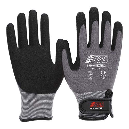 6Paar Handschuhe Nitras -Dexter 2- Grau, 10 6Paar Handschuhe Nitras -Dexter 2- Grau, 10 von Nitras