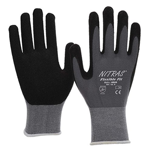 Nitras 8800 Flexible Fit Allroundhandschuhe , Größe:9 (L) von Nitras