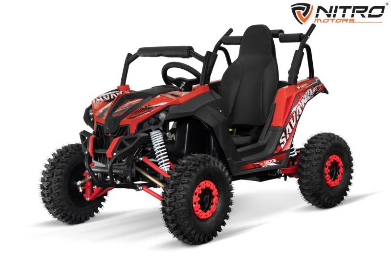 Nitro Motors E-Quad 1200W Eco midi Kinder Buggy UTV Savana V2 PRM 6 Zoll von Nitro Motors
