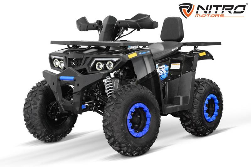 Nitro Motors Quad 180cc maxi Quad Rugby V3 CVT RS10 Platinum, 62 km/h von Nitro Motors
