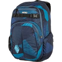 NITRO Schulrucksack "Chase", Alltagsrucksack, Rucksack für Freizeit, Schule, Arbeit und Reise von Nitro