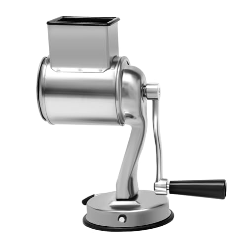 Edelstahl-Trommelreibe KüChen-Rotationsreibe GemüSeschneider NussmüHle Mit 5 Trommeln Abs-Saugnapf FüR HaushaltsküChen, Cafeterias, Restaurants, Hotels Edelstahl-Trommelreibe KüChen-Rotationsreibe GemüSeschneider NussmüHle Mit 5 Trommeln Abs-Saugnapf FüR HaushaltsküChen, Cafeterias, Restaurants, Hotels von NiuLifeya