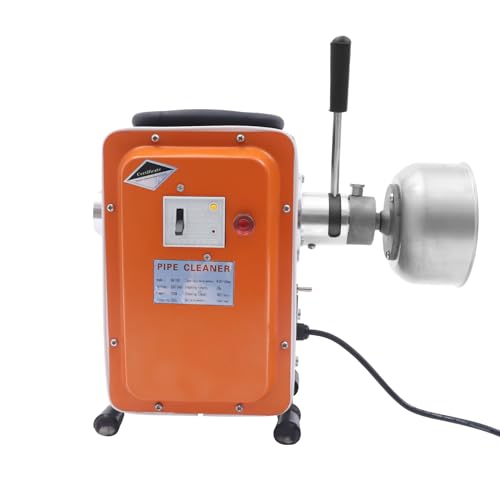 Elektrische Rohrreinigungsmaschine, 750W Professionelle Rohrreinigungsspule, Rohrreinigung, Rohrreiniger 400U/min Reinigungslänge 20m mit 16m Langen Federn für Rohre mit Einem Durchmesser von 20-150mm Elektrische Rohrreinigungsmaschine, 750W Professionelle Rohrreinigungsspule, Rohrreinigung, Rohrreiniger 400U/min Reinigungslänge 20m mit 16m Langen Federn für Rohre mit Einem Durchmesser von 20-150mm von NiuLifeya