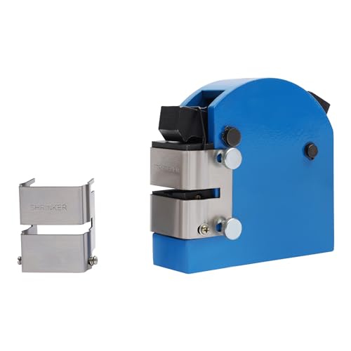 Metallschrumpfwerkzeug für die Blechbearbeitung 14 x 14cm Streckvorrichtung Metallschrumpfwerkzeug mit 2 Backensätzen (Schrumpfen/Strecken) für Branchen, in Denen Bleche Verwendet Werden von NiuLifeya