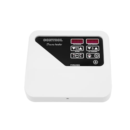 Sauna Control Externer Regler für Saunaofen Temperaturregler, Sauna Digitalregler 3-9 kW, Sauna Steuergerät mit Überhitzungsschutz und Auslaufschutz Sauna Control Externer Regler für Saunaofen Temperaturregler, Sauna Digitalregler 3-9 kW, Sauna Steuergerät mit Überhitzungsschutz und Auslaufschutz von NiuLifeya