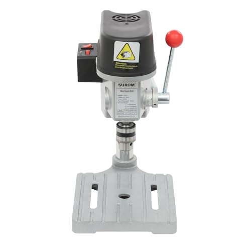 Tragbare Tischbohrmaschine, Säulenbohrmaschine, 340W Mini Tischbohrmaschine, Säulenbohrmaschine mit 3 Geschwindigkeiten und Drehzahlregelung Bohren von Eisen, Holz, Kunststoffplatte, Aluminiumplatte Tragbare Tischbohrmaschine, Säulenbohrmaschine, 340W Mini Tischbohrmaschine, Säulenbohrmaschine mit 3 Geschwindigkeiten und Drehzahlregelung Bohren von Eisen, Holz, Kunststoffplatte, Aluminiumplatte von NiuLifeya